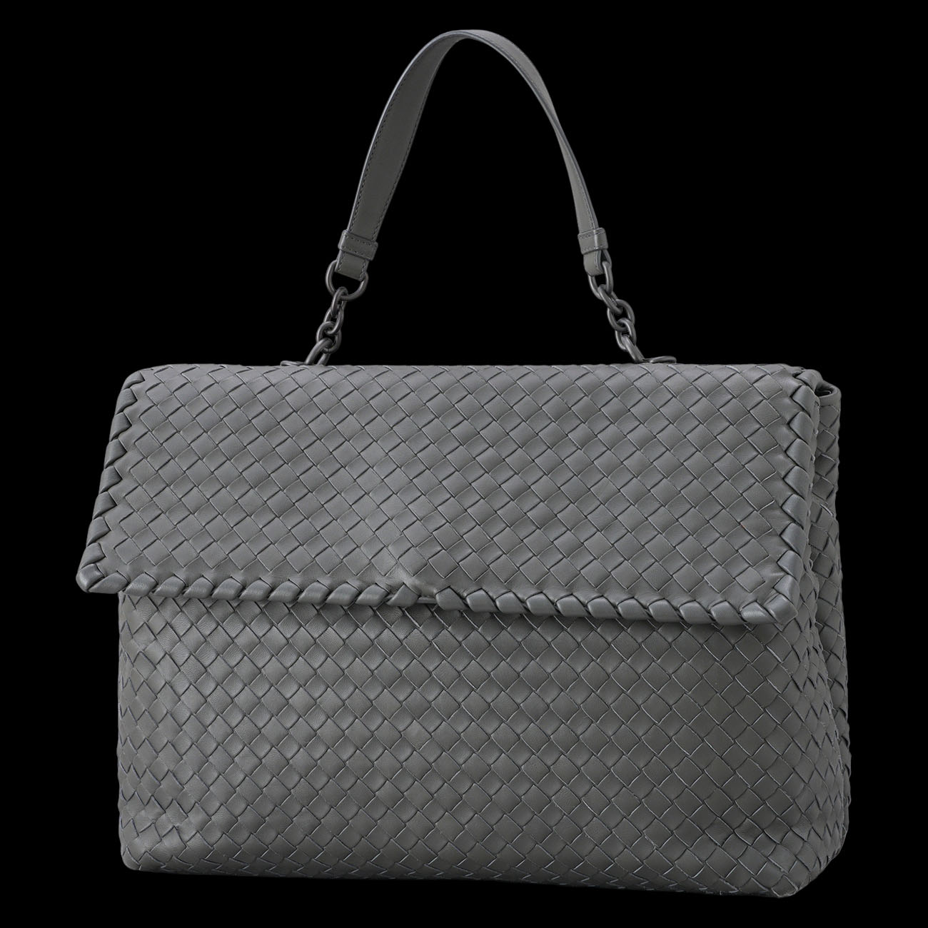 BOTTEGA VENETA(USED)보테가베네타 올림피아 플랩 체인 숄더백